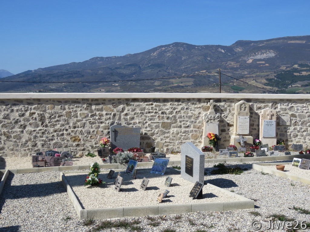 Un coin du cimetière
