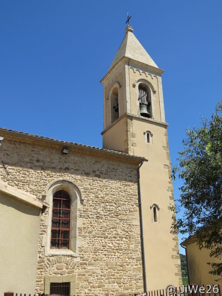 Le clocher de l'église Saint-Vincent