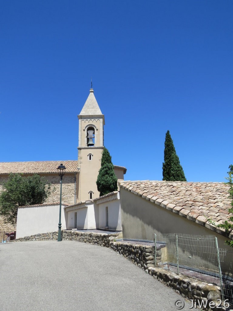 Vue sur l'église Saint-Vincent