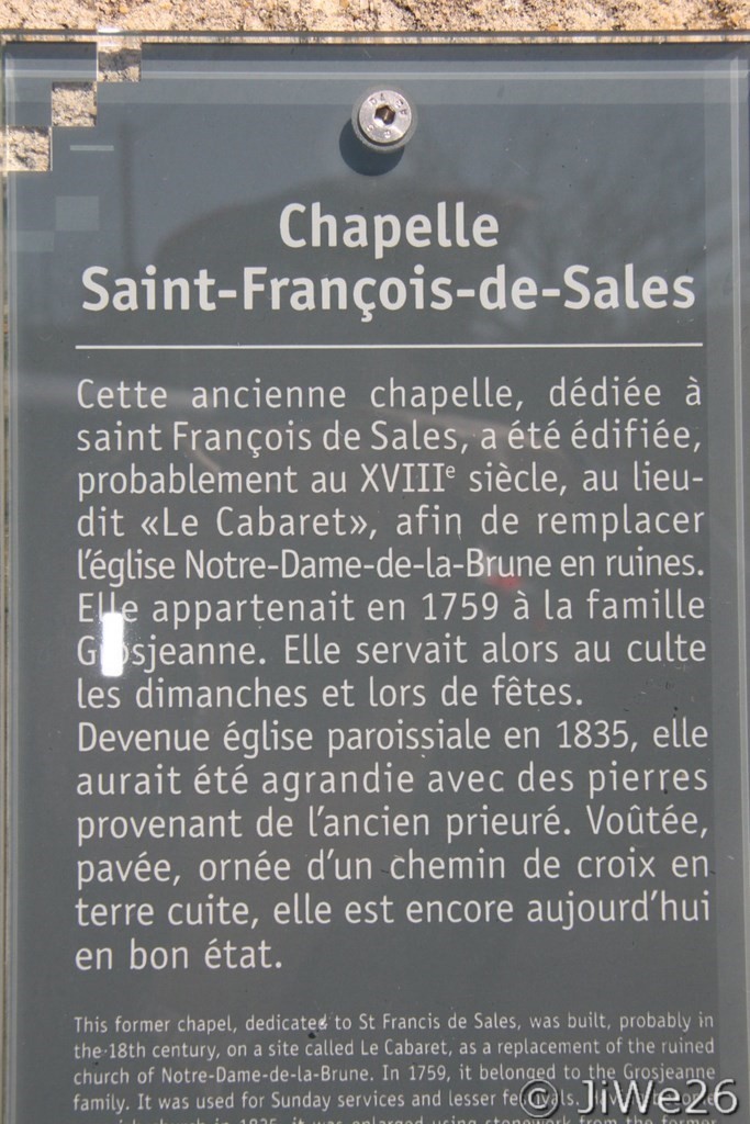 Chapelle Saint-François-de-Sales_Panneau didactique