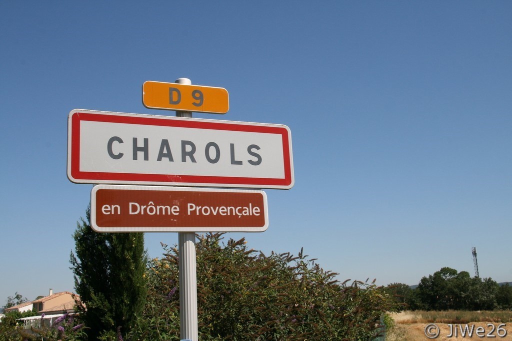 Bienvenue à Charols, petite commune de Drôme Provençale