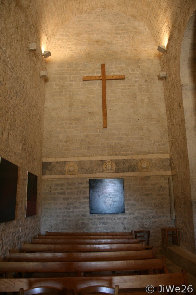 Le transept de l'église Saints Pierre et Paul