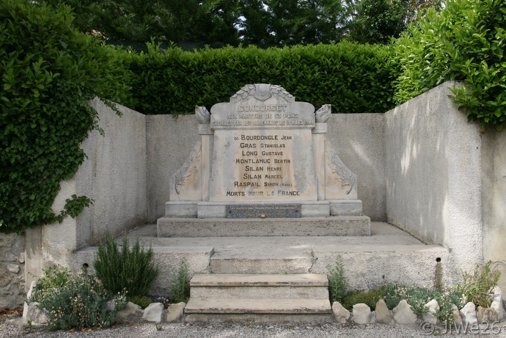 Condorcet_Monument aux Martyrs de St-Pons