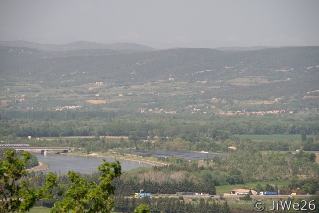 Panorama depuis La-Garde-Adhémar