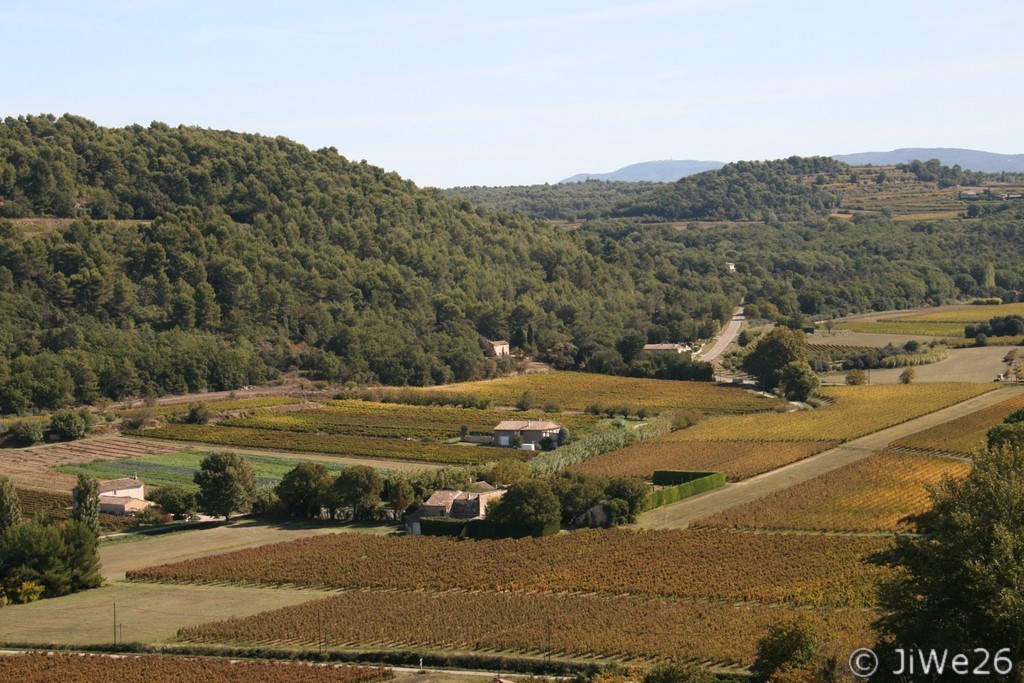 Encore un magnifique panorama sur les vignes