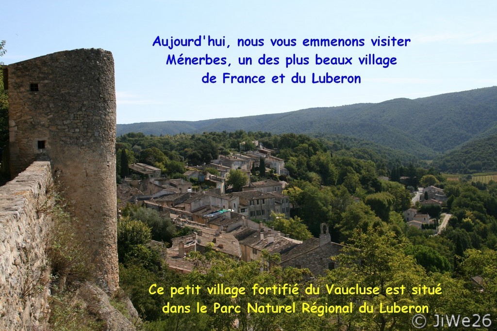 Visite du village fortifié de Ménerbes en Vaucluse