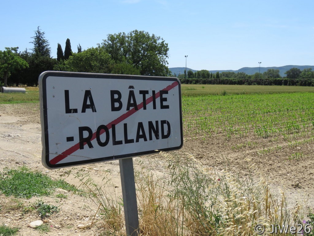 Fin de la visite du village de La Bâtie-Rolland