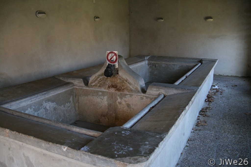 Détail du lavoir