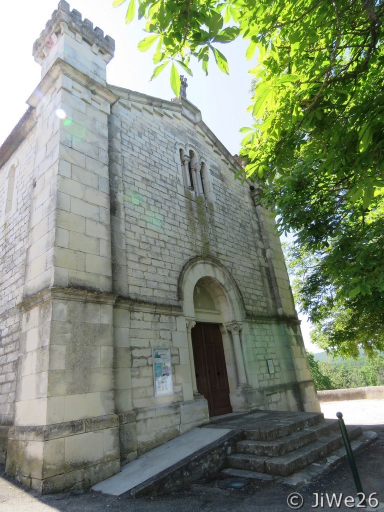 L'église Saint-Bonnet à Puygiron