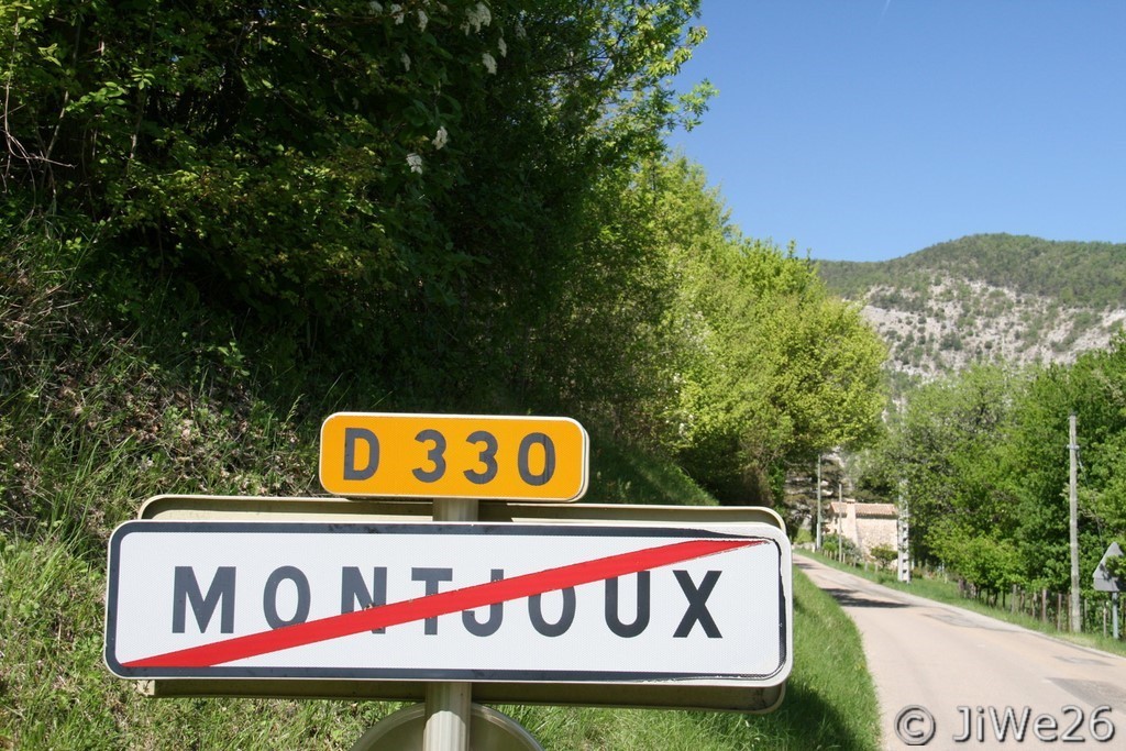 Nous quittons l'entité de Montjoux pour rejoindre le hameau de La Paillette