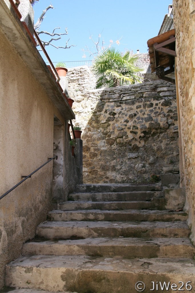 L'escalier de la rue des Escarillons