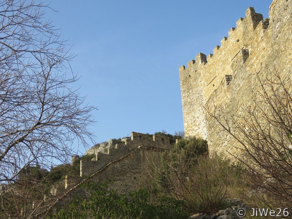 Château féodal construit au XIème siècle dans un but militaire