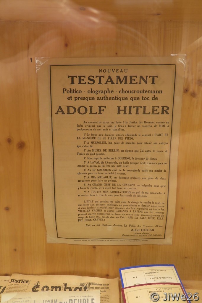 Le testament d'Adolf Hitler