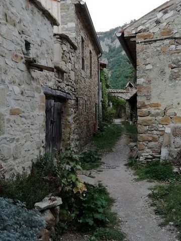Le village de Pommerol a été totalement abandonné vers 1900