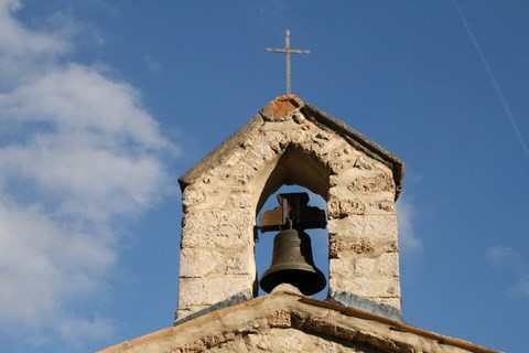 Détail du clocher de l'église Notre-Dame