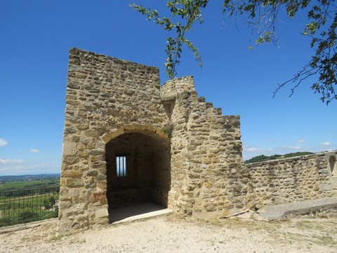 Remparts vus de l'intérieur