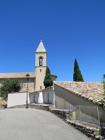 Vue sur l'église Saint-Vincent