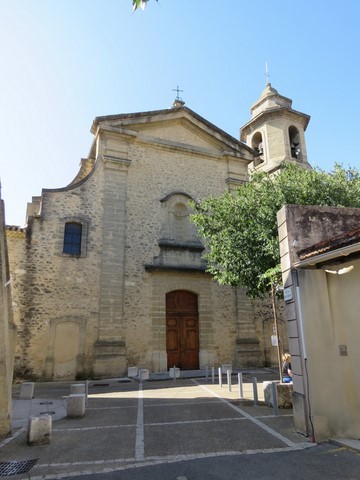 L'église Saint-Andéol construite entre 1763 et 1780
