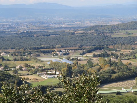 Panorama pris du haut du village