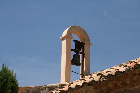 Détail du clocher de la chapelle N-D du Beaulieu
