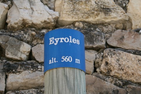 Eyroles altitude 560m
