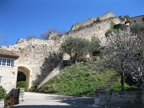 Vestiges des fortifications
