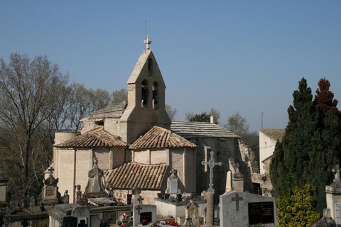 L'église vue du cimetière