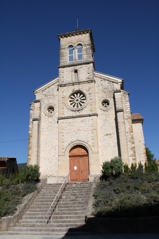 L'église Saint-Étienne à la Roche-St-Secret-Beconne