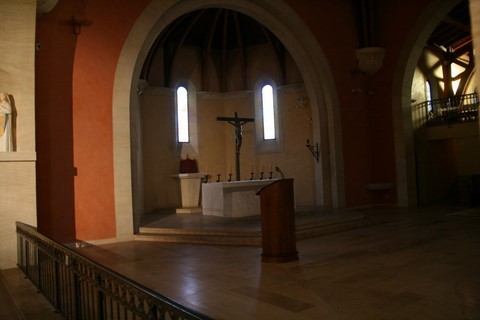 Intérieur de l'abbaye