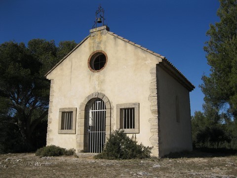 La chapelle Saint-Christophe construite en 1860