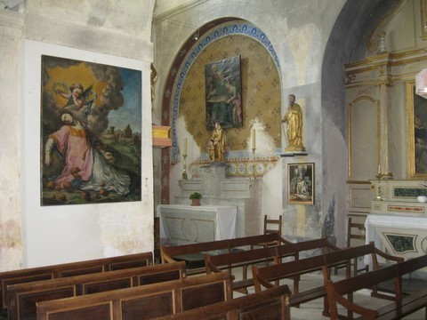 Peinture représentant le martyre de Saint-Etienne juif converti