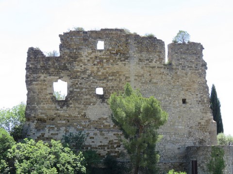 Pan de mur, vestige du château seigneurial