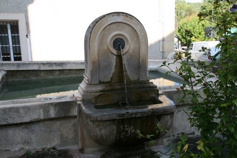 La fontaine de la mairie