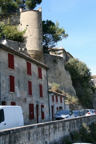 Une des deux tours de la citadelle