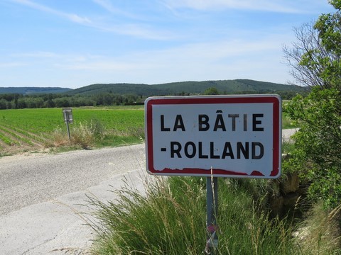Ce 19 juin 2019, munis de notre casse-croûte, nous allons visiter l'ancien village fortifié de La Bâtie-Rolland