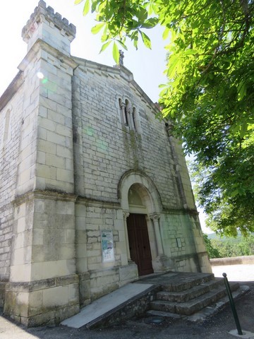 L'église Saint-Bonnet à Puygiron