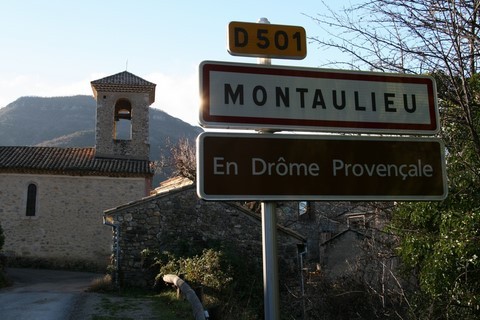 Bienvenue à Montaulieu, charmant petit village de Drôme Provençale