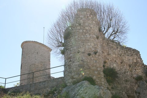 Tour et ruines de l'ancien château