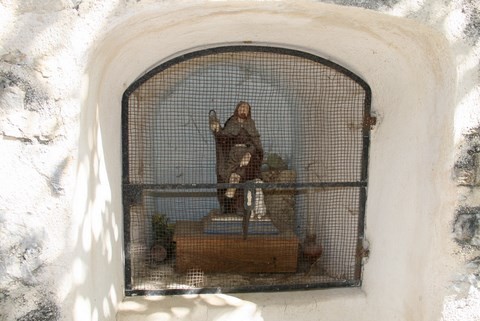 Intérieur de la petite chapelle