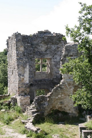 Ces ruines ont été stabilisées en 1997, dangereuses, elles sont interdites au public