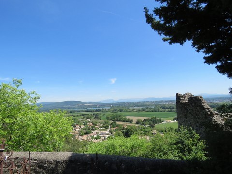 Panorama sur Rochemaure
