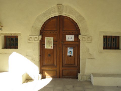 Magnifique entrée de la chapelle