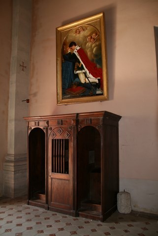 Eglise Saint-Vincent - Le Confessionnal