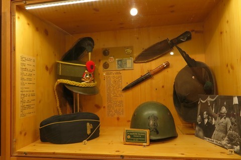 Divers objets de Mussolini