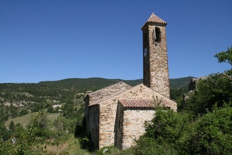 Eglise Sainte Madeleine, en restauration
