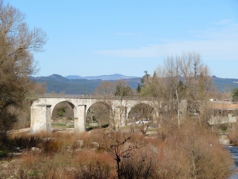 Pont anciennement ligne Vogüe-Aubenas