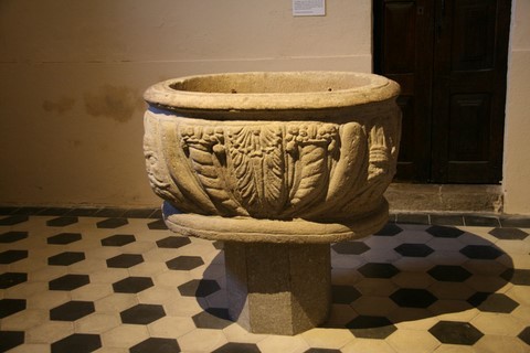Cuve baptismale du XVIIIème siècle