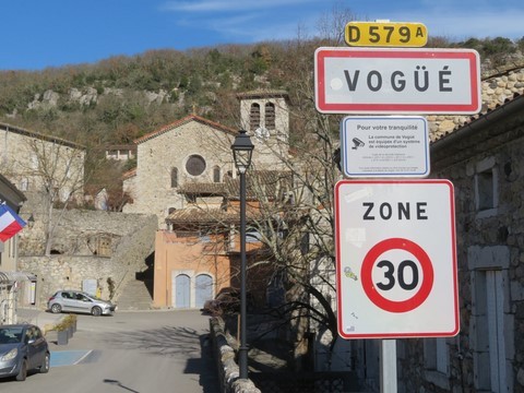 Bienvenue à Vogüé en Ardèche
